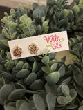 Gingerbread House Studs