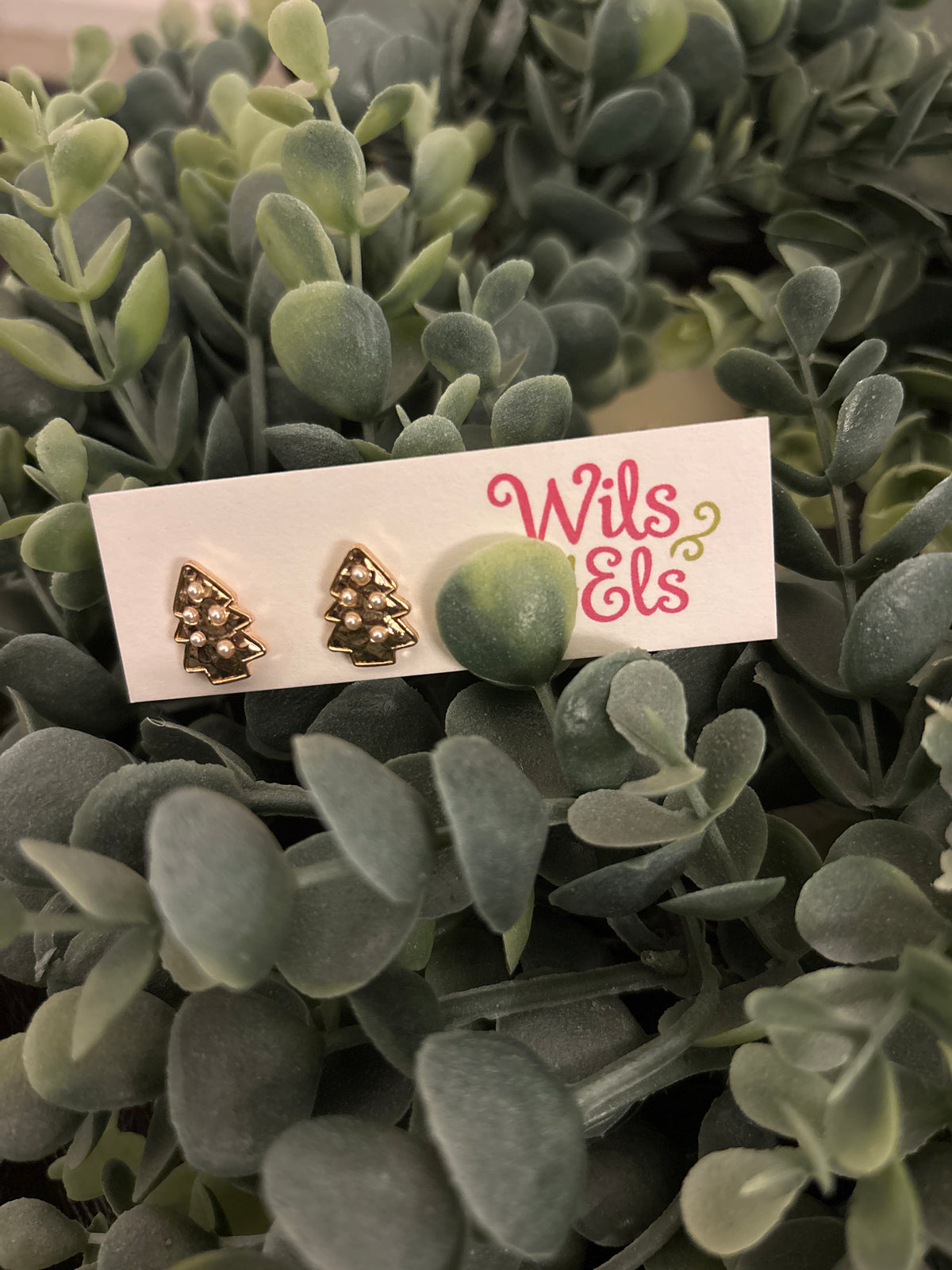 Golden Tree Studs