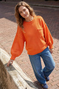 Tiger Orange Sweater