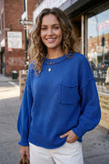 Cobalt Blue Sweater