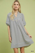 Striped Shift Dress