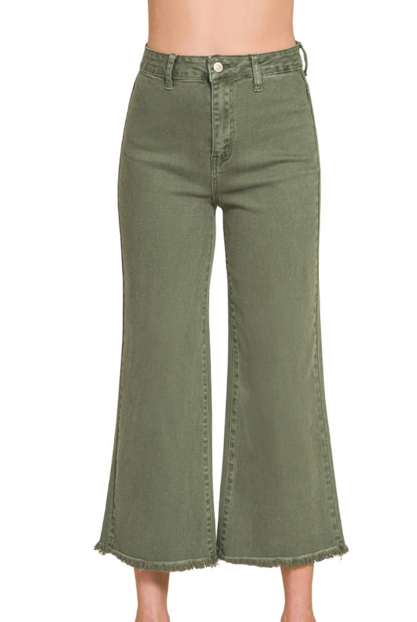 Cropped Denim