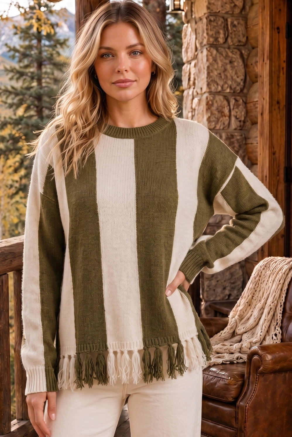 Fringe Sweater