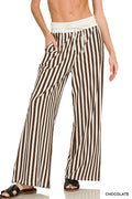 Chocolate Striped Pants