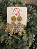 Gold Snowflakes