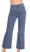 Zenana High Rise Cropped Denim