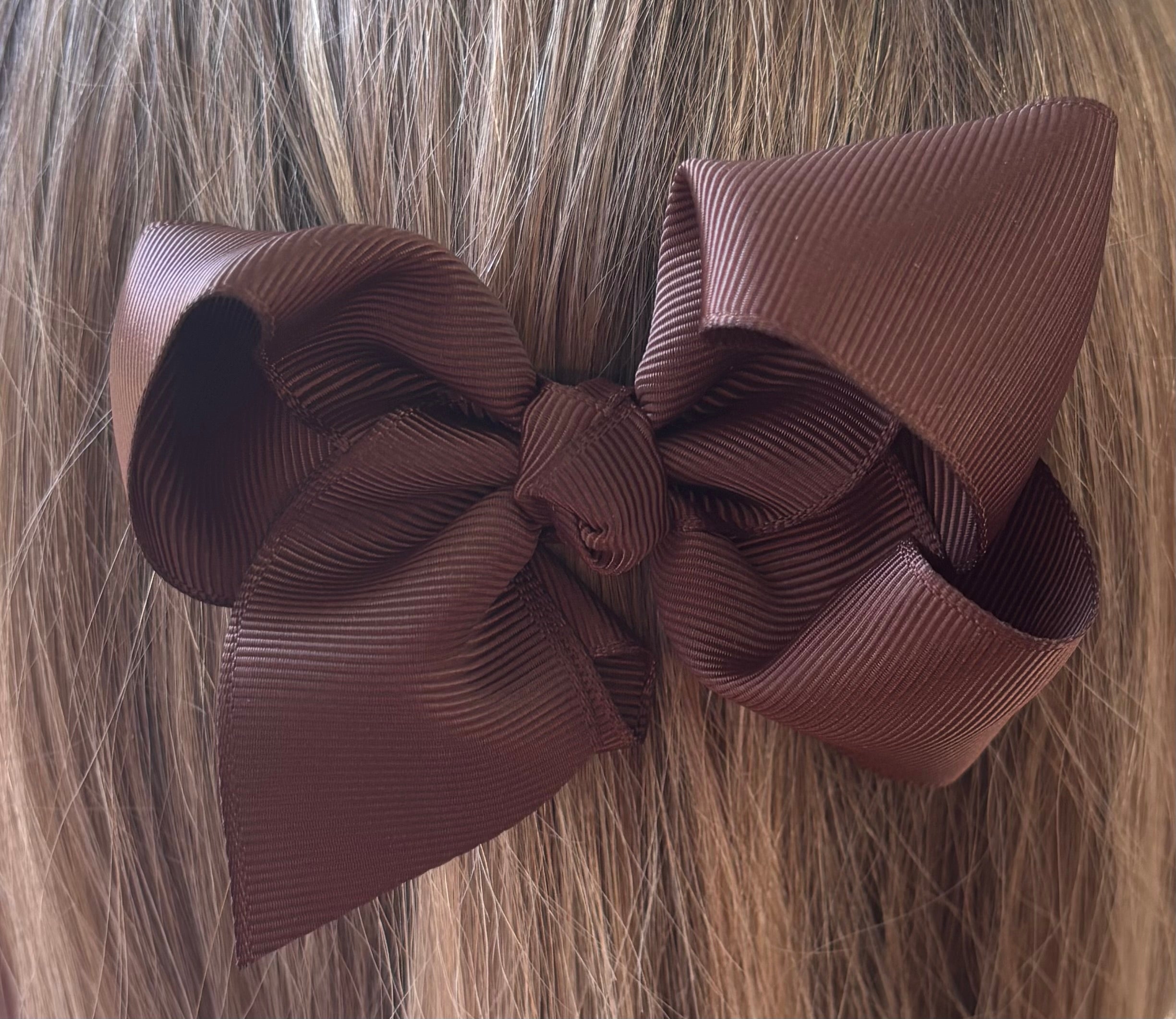 Chocolate Hairbow