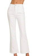 Zenana High Rise Cropped Denim