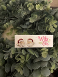 Red Santa Studs