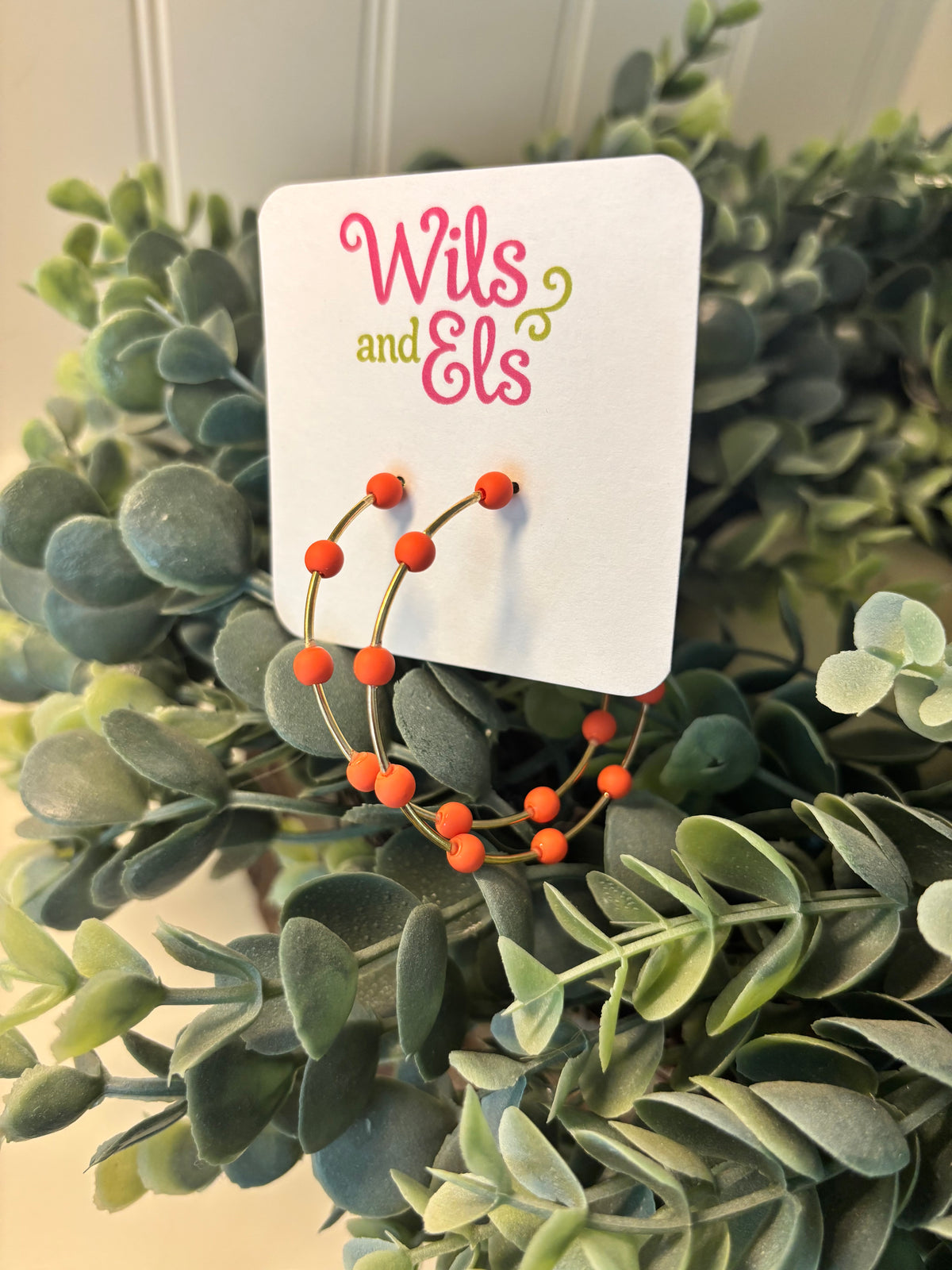 Orange Ball Hoops