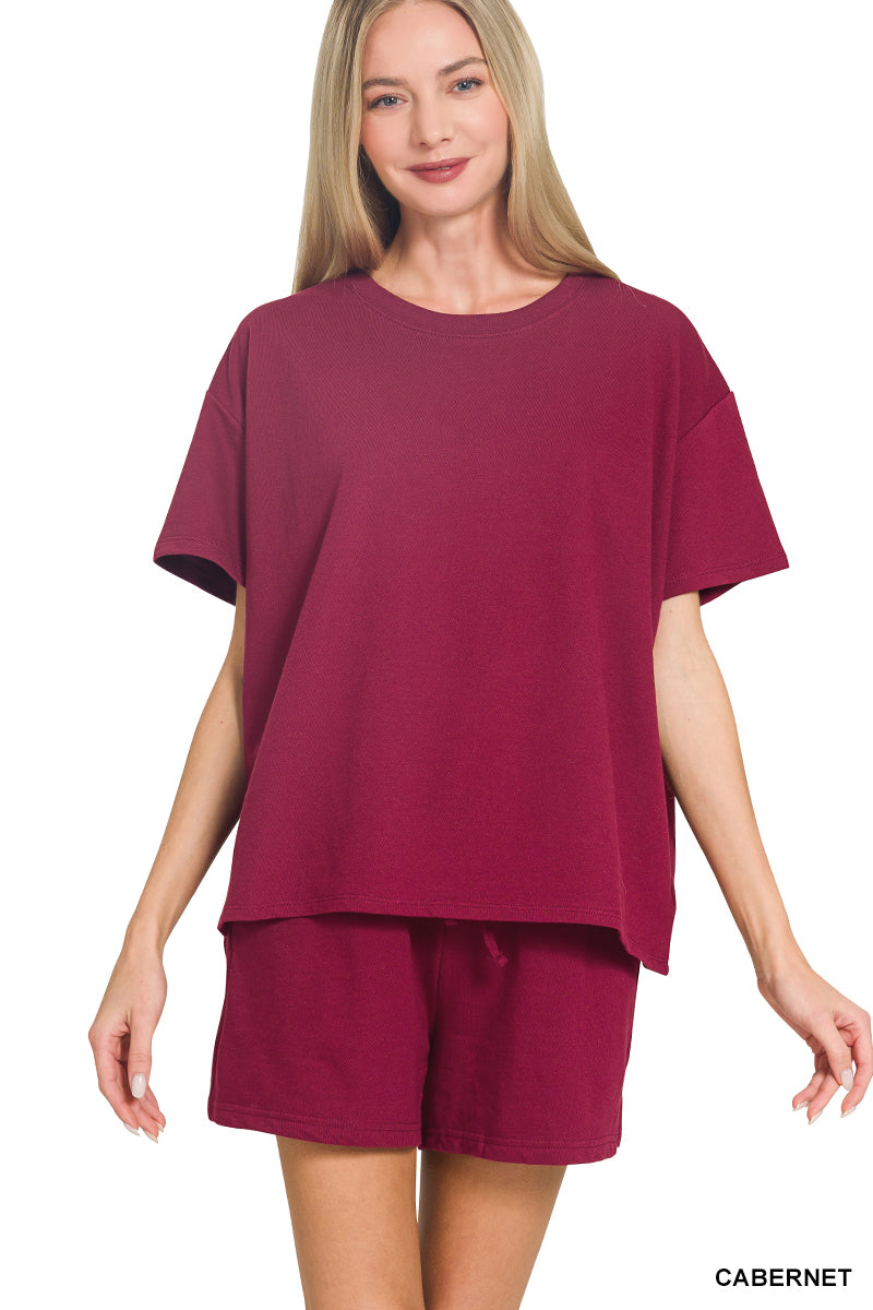 French Terry Short Set