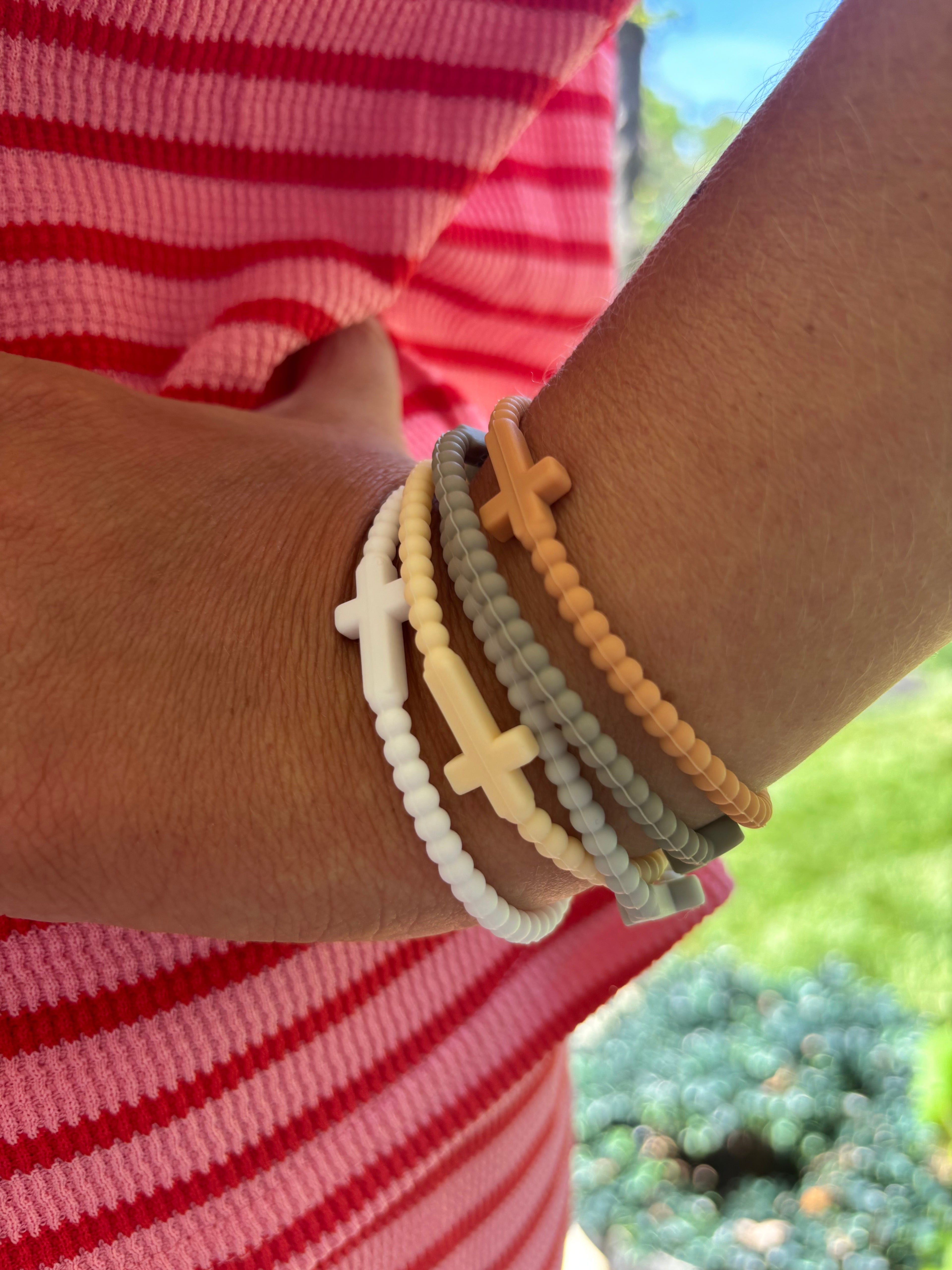 Cross Bracelet Stack