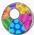 Beach Ball Wreath Attachment