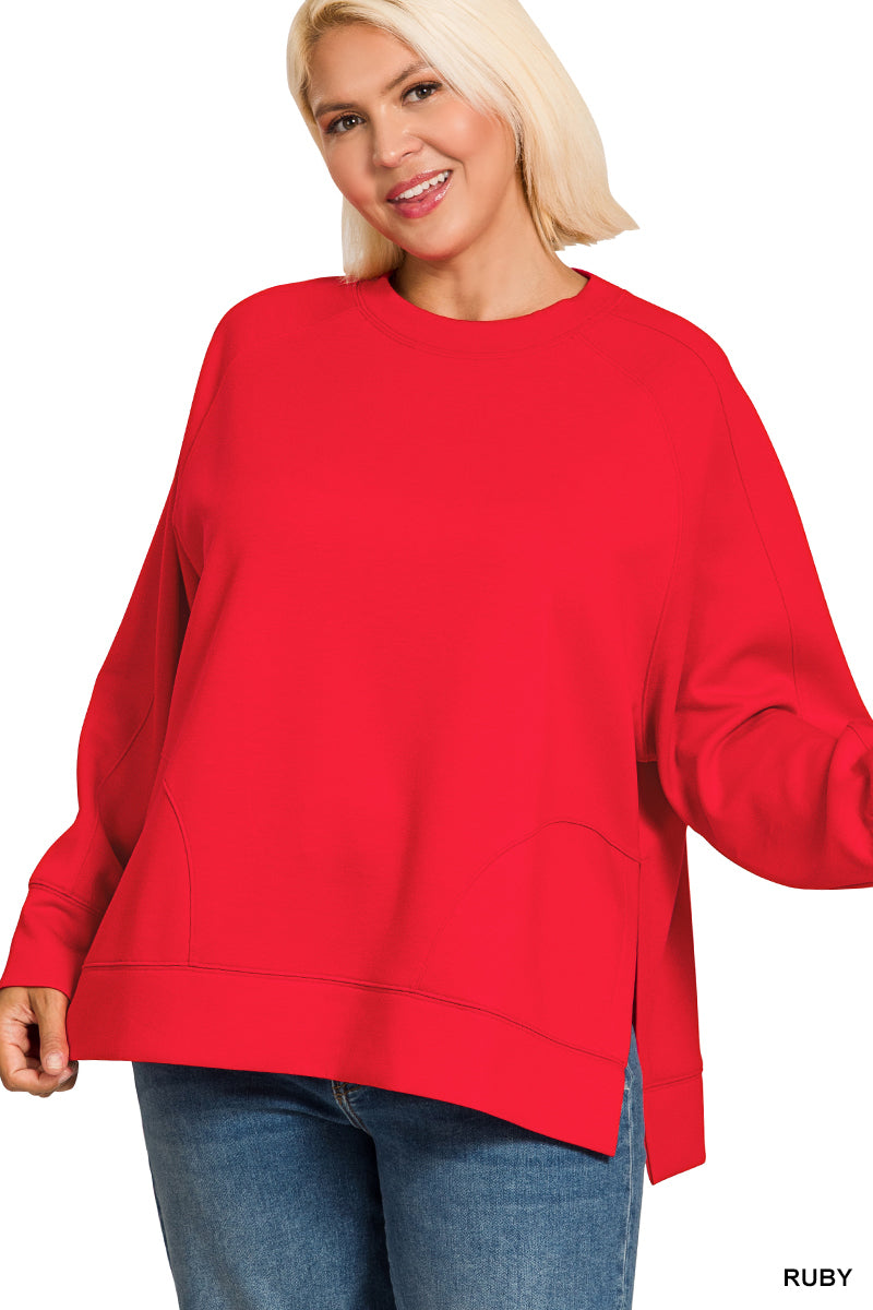 Curvy Ruby Sweatshirt