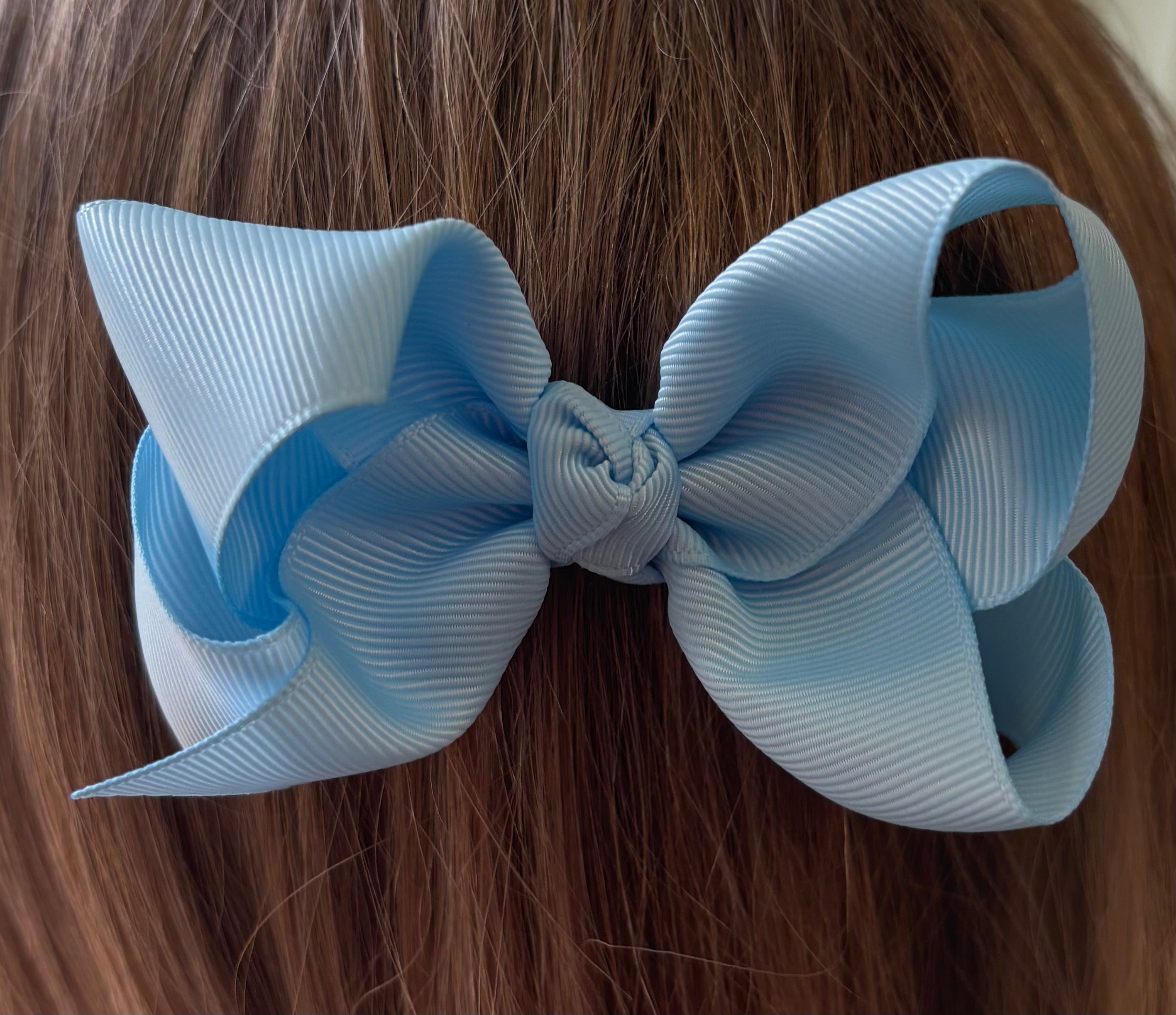 Baby Blue Hairbow
