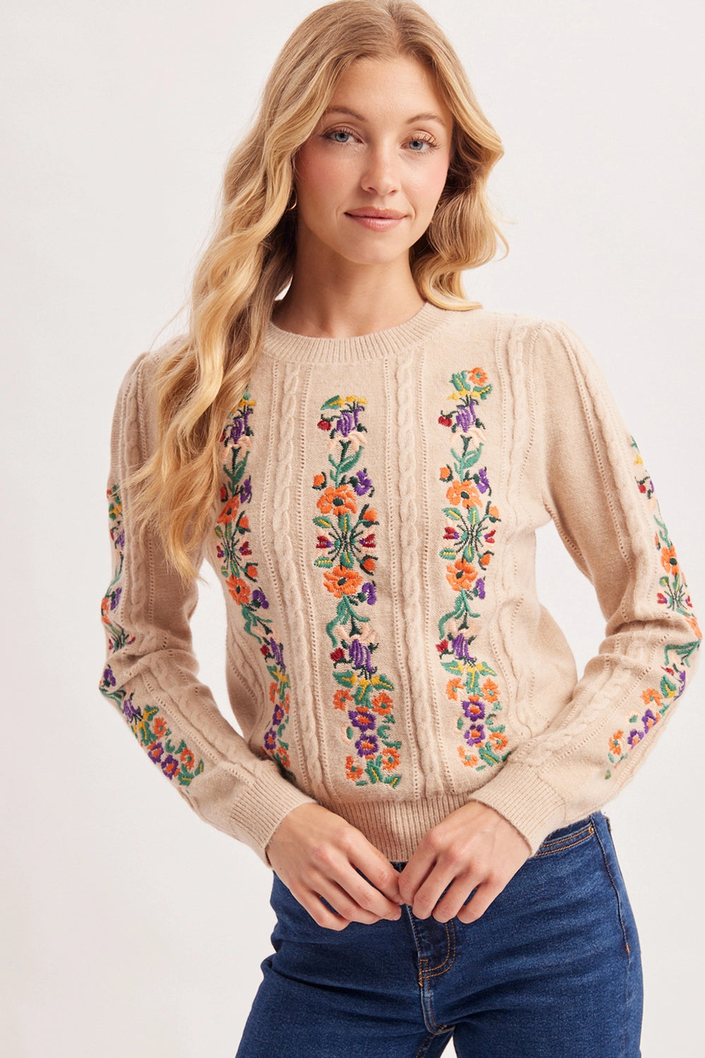 Vintage Floral Top