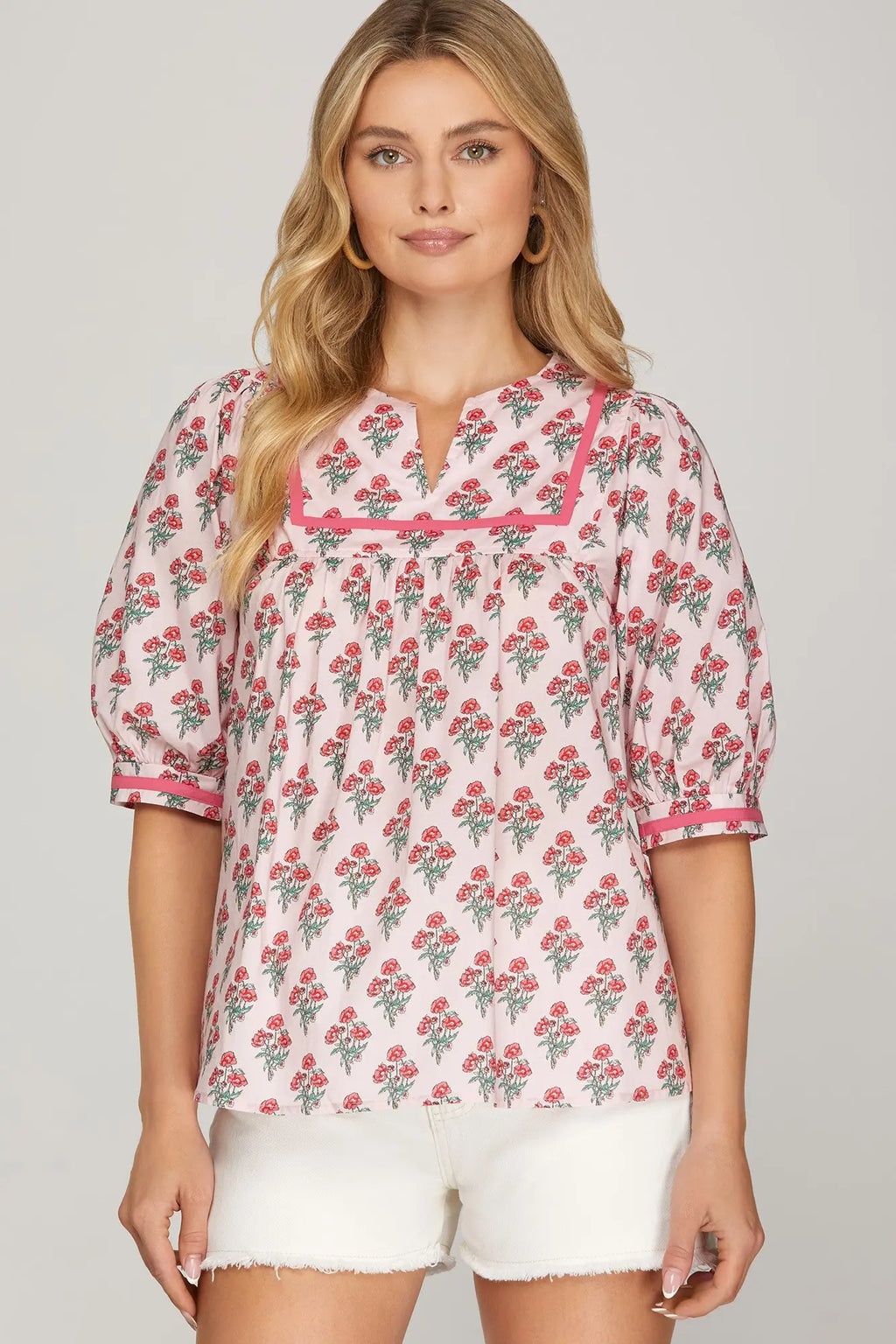 Dainty Floral Top