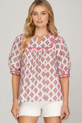 Dainty Floral Top