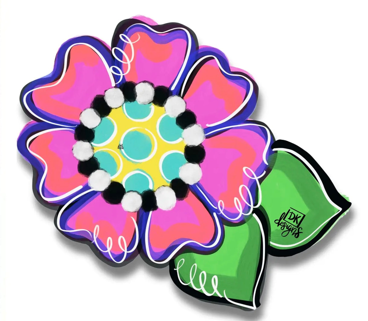 Mini Pink Flower Attachment