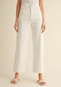 Wide Leg Cropped Denim