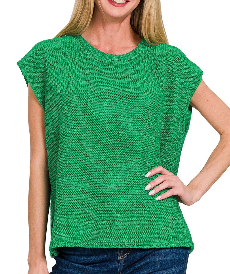 Oversized Sweater Vest