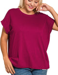 Curvy Slub Tee