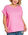 Curvy Slub Tee