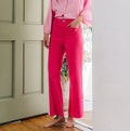 Wide Leg Cropped Denim