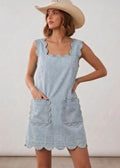 Ocean Breeze Denim Dress