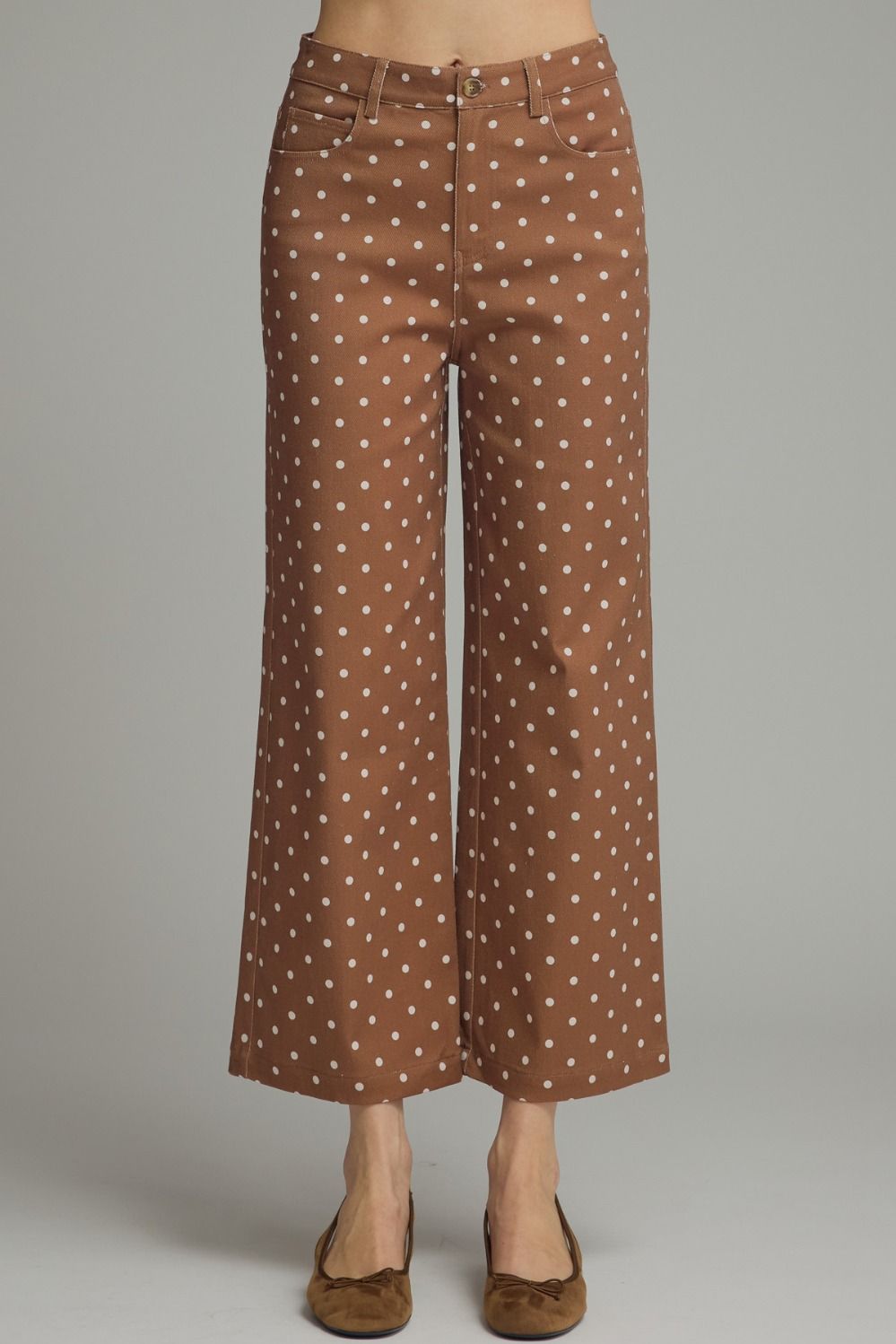 Polka Dot Wide Leg