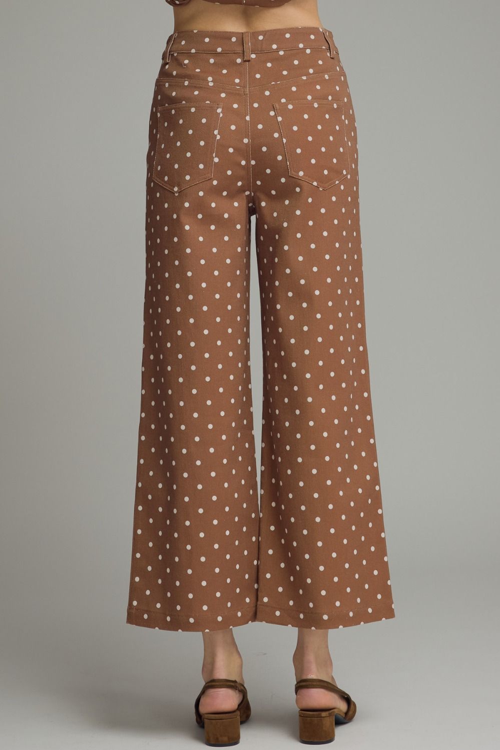 Polka Dot Wide Leg