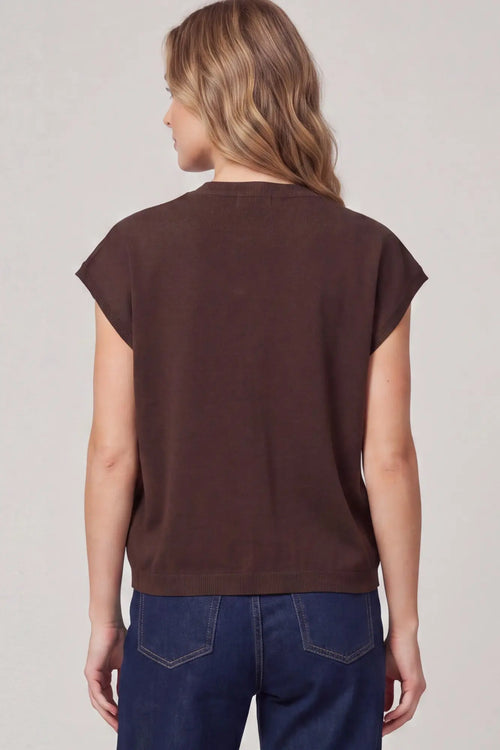 Brown Sweater Vest