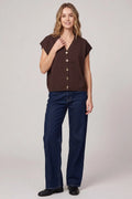 Brown Sweater Vest