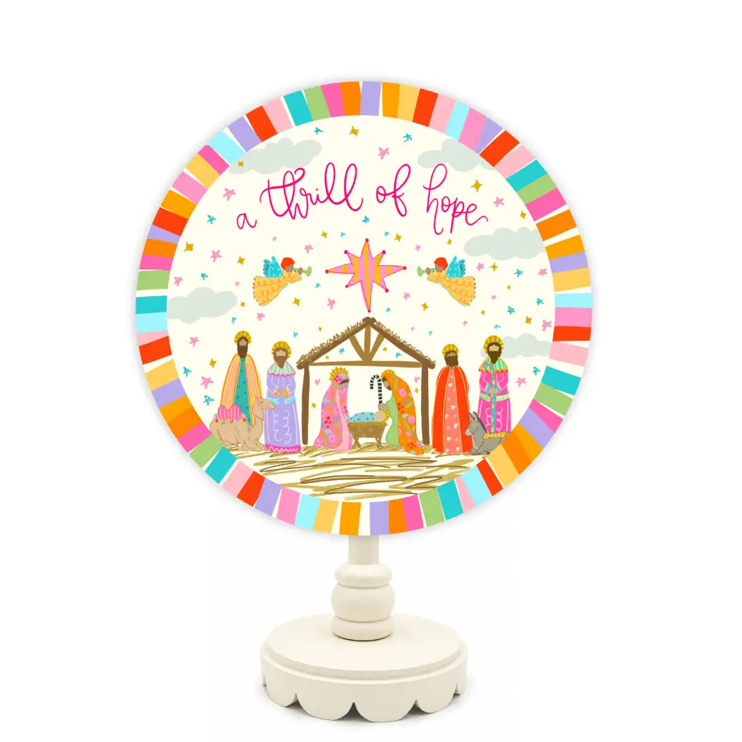 Thrill of Hope Topper
