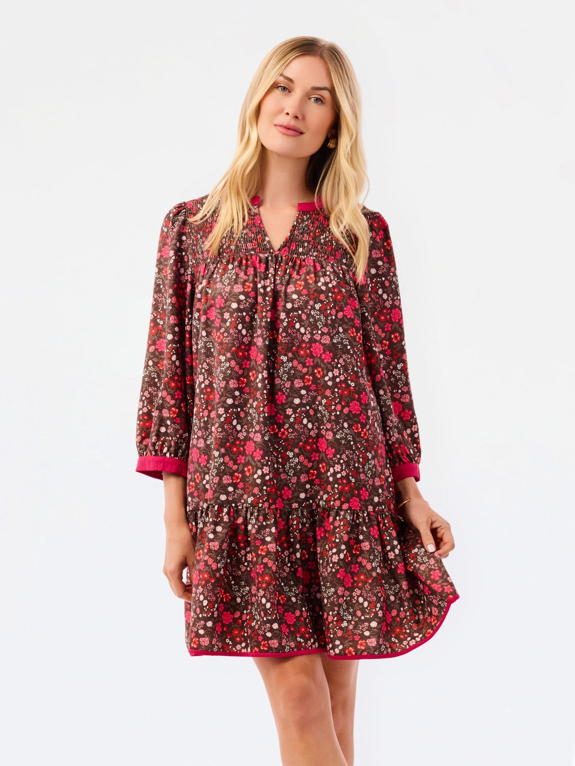 Floral Smocked Dress