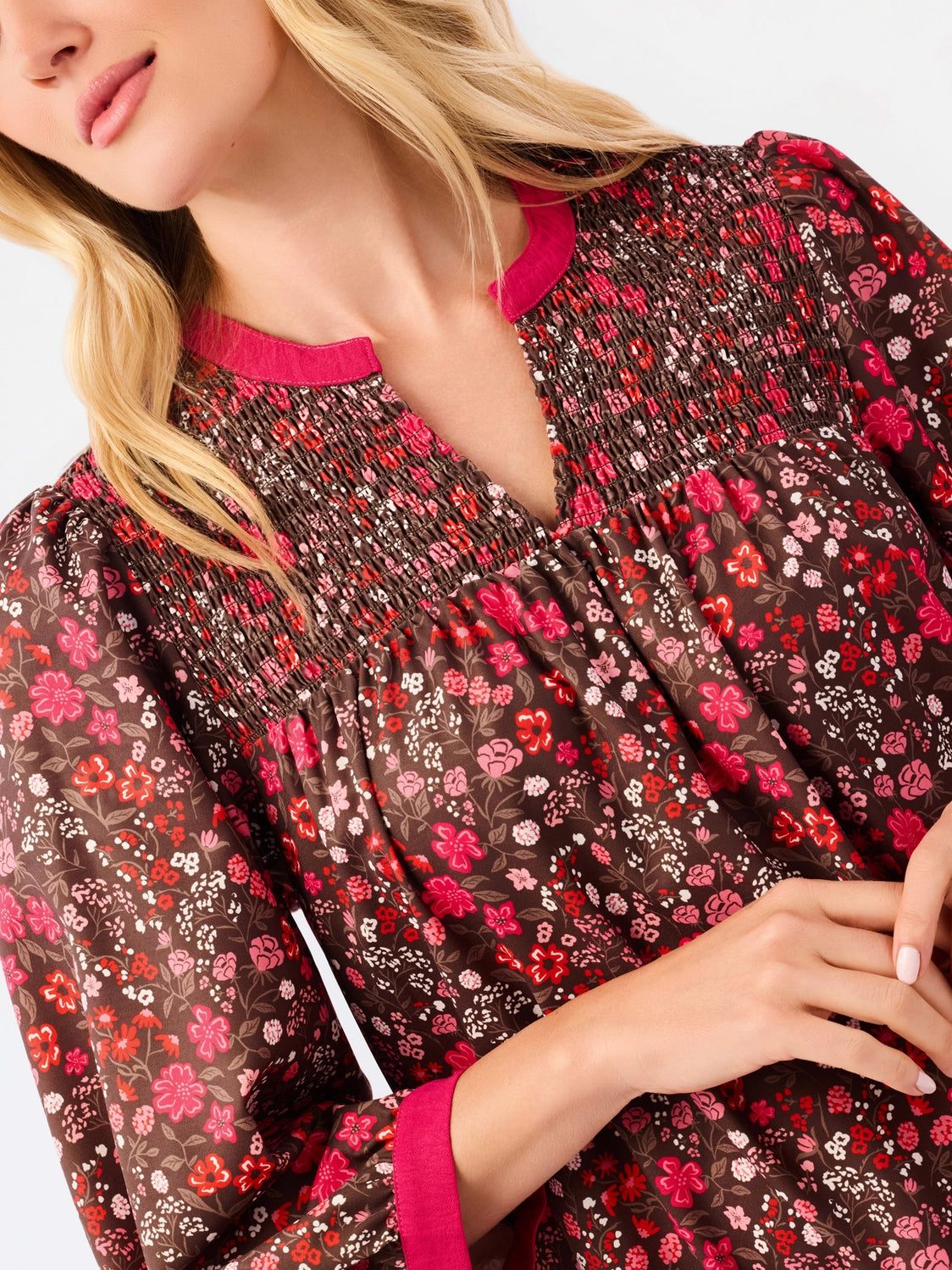 Floral Smocked Dress