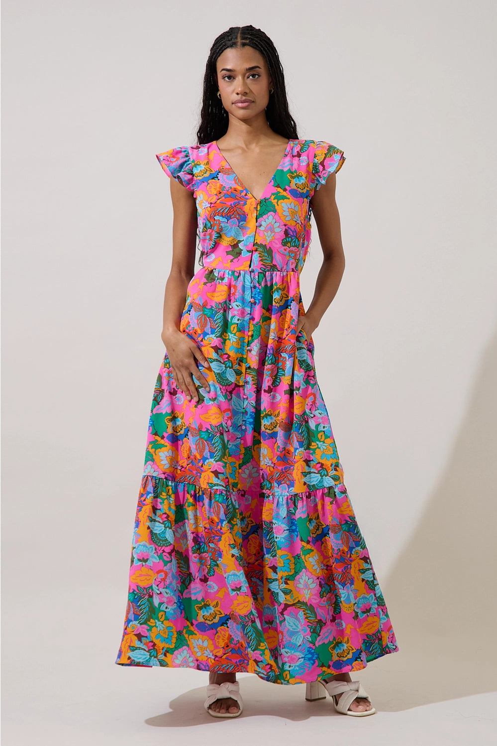 Flutter Maxi Dress