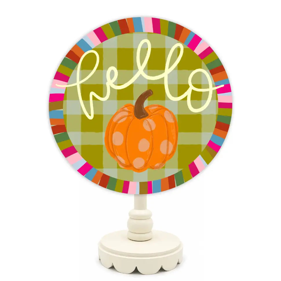 Doodles Hello Pumpkin Topper *COMING SOON