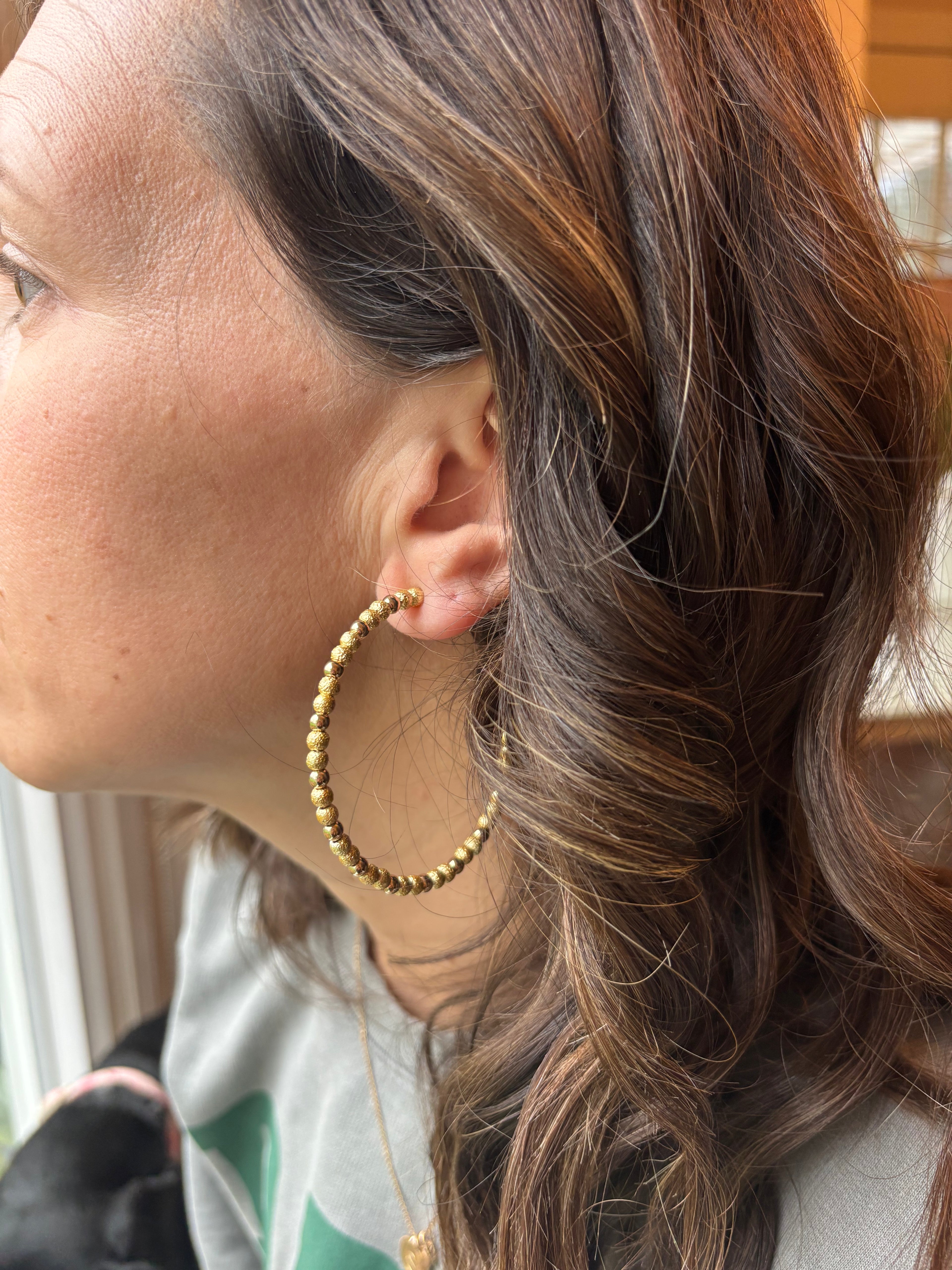 Golden Seed Hoops