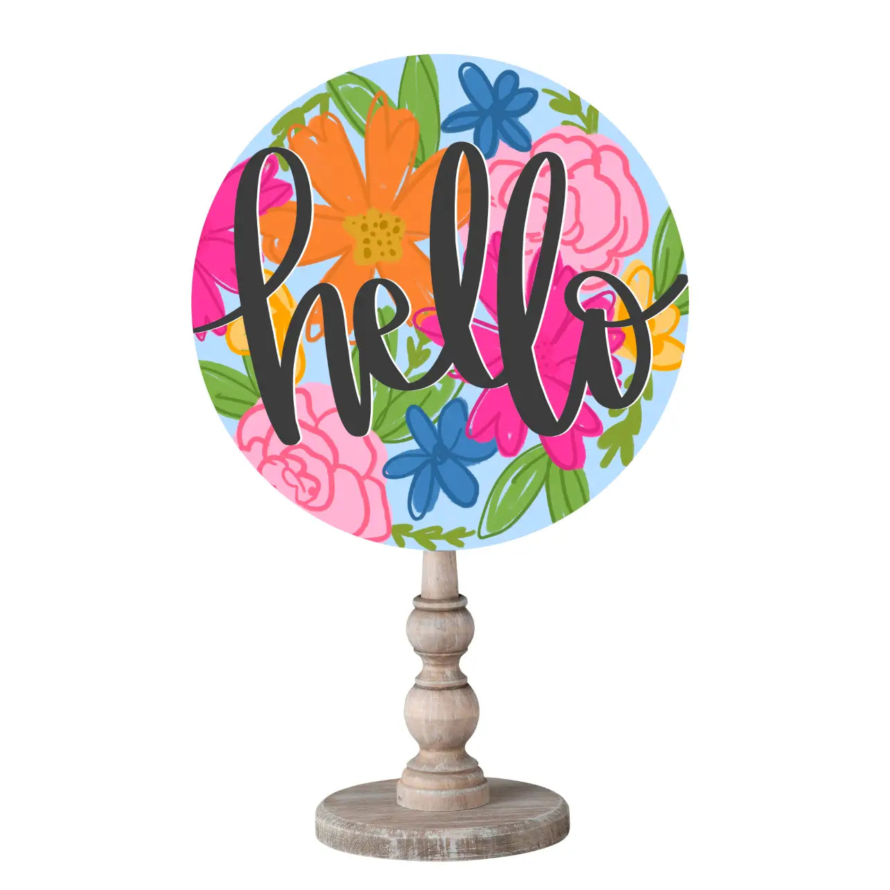 Hello Floral Topper