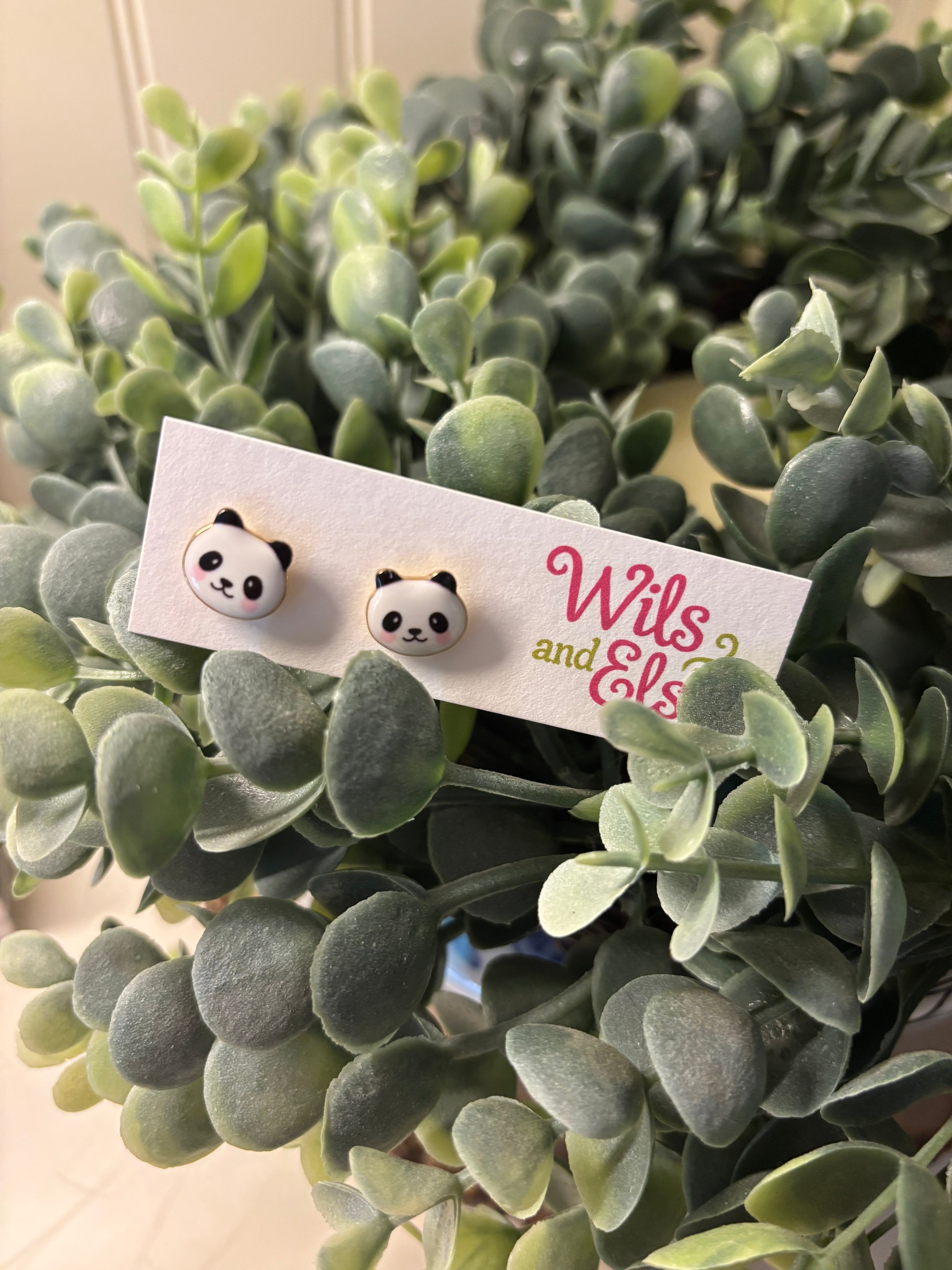Panda Studs