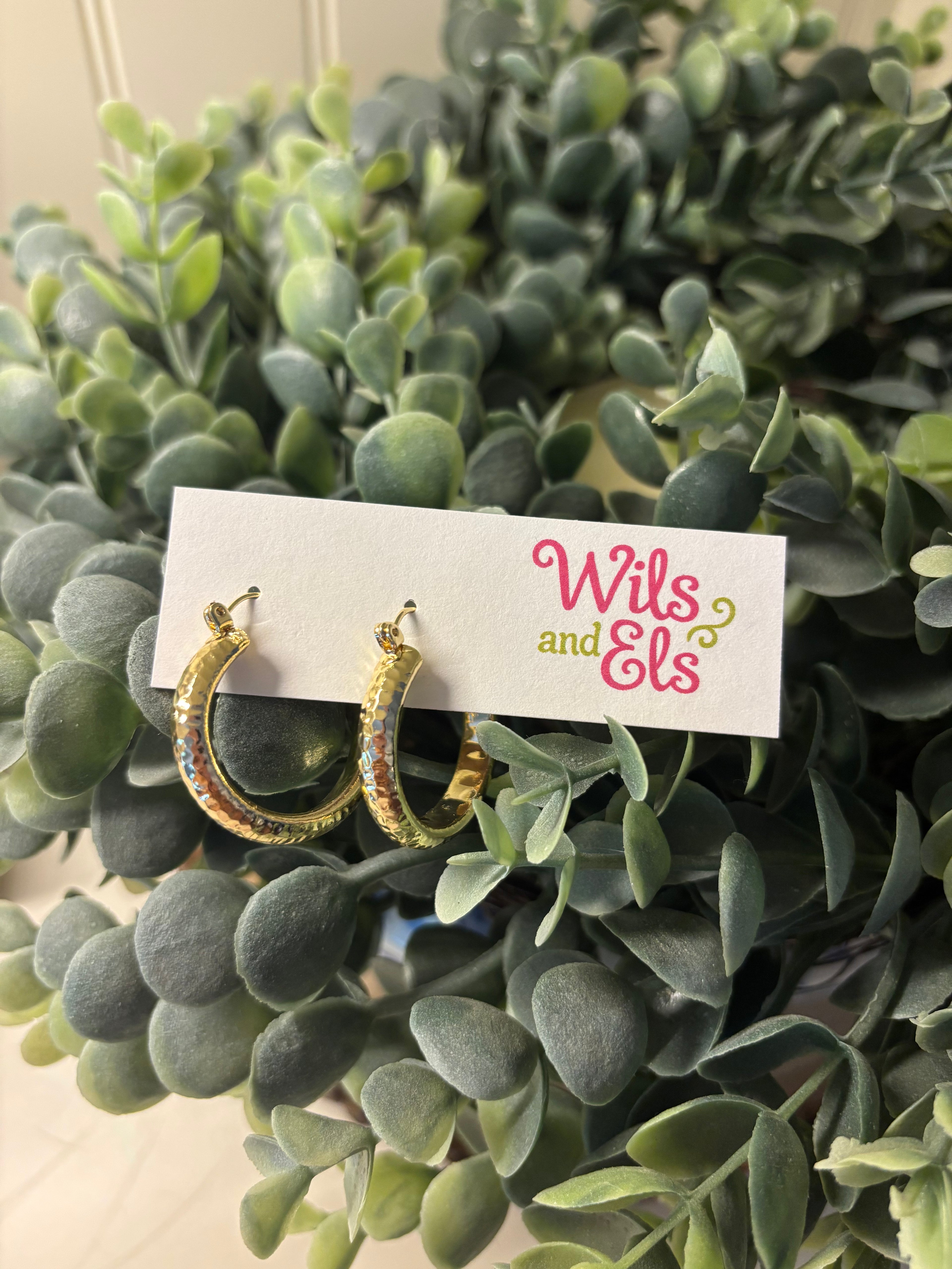 Hammered Hoops