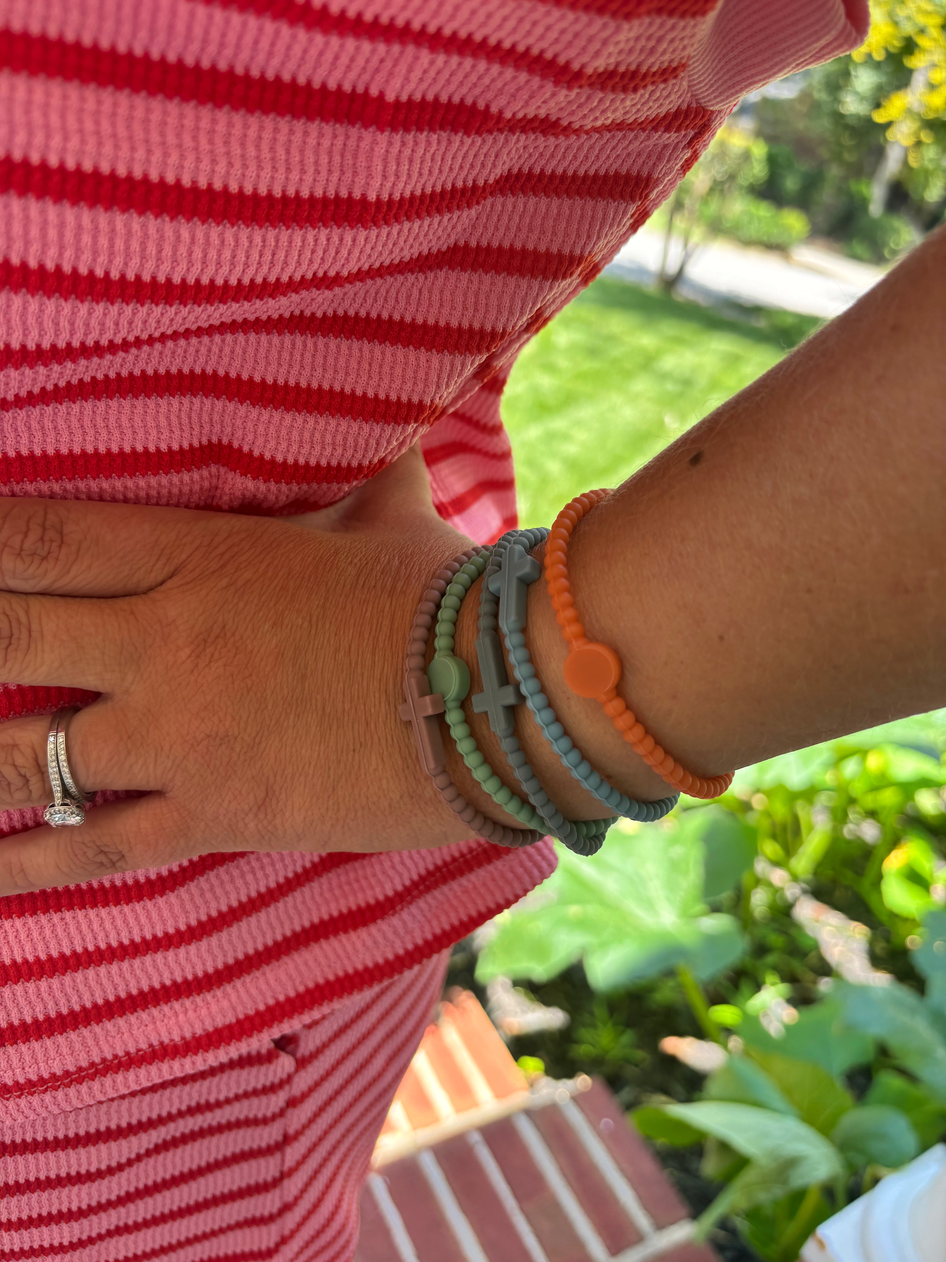 Cross Bracelet Stack